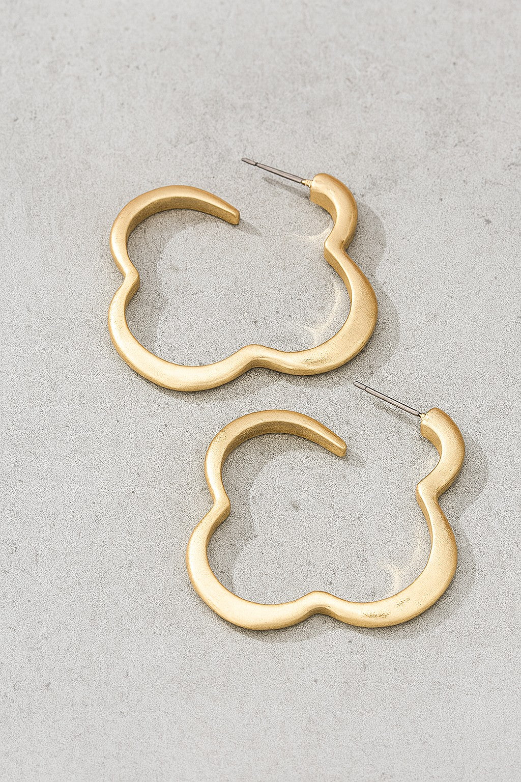 Clover Hoop Earrings