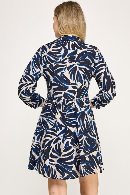 Harbor Dress - Blue