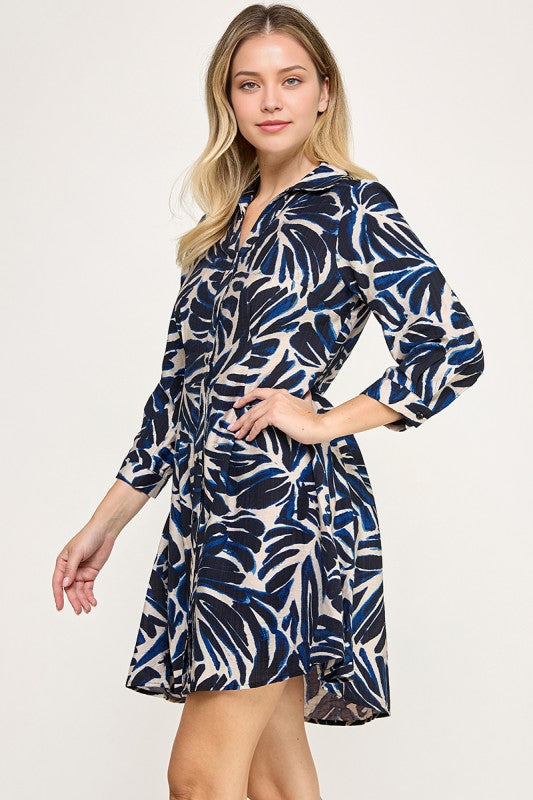 Harbor Dress - Blue