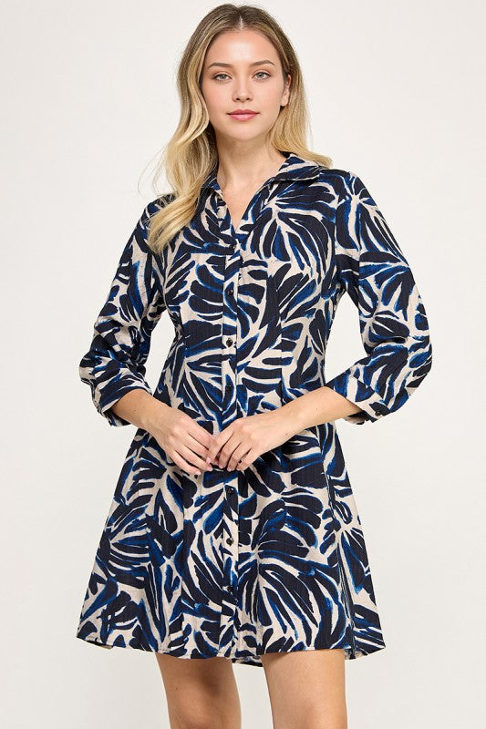Harbor Dress - Blue