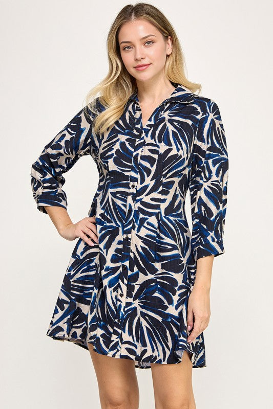 Harbor Dress - Blue