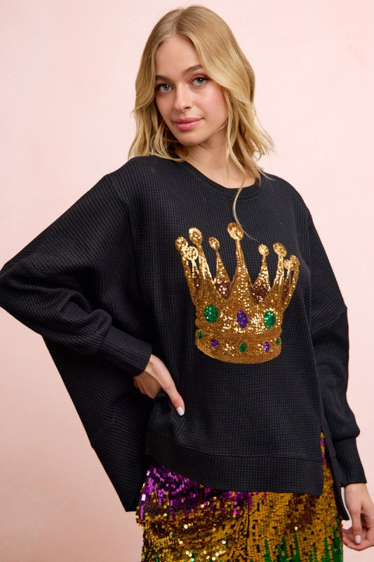 Queen Crown Sweatshirt *PRE-ORDER*