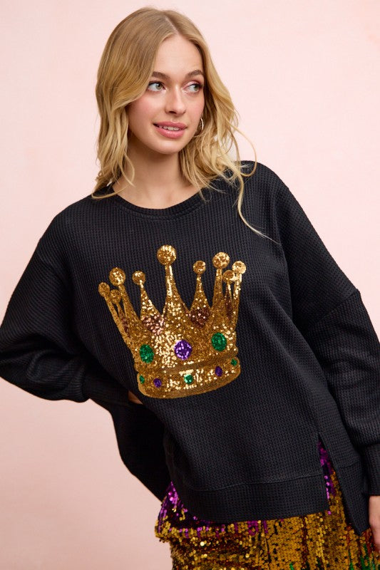 Queen Crown Sweatshirt *PRE-ORDER*