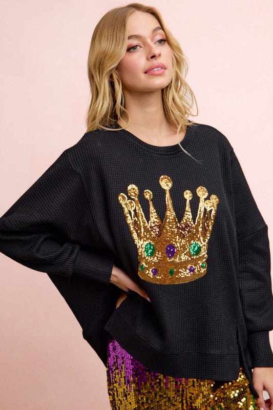 Queen Crown Sweatshirt *PRE-ORDER*
