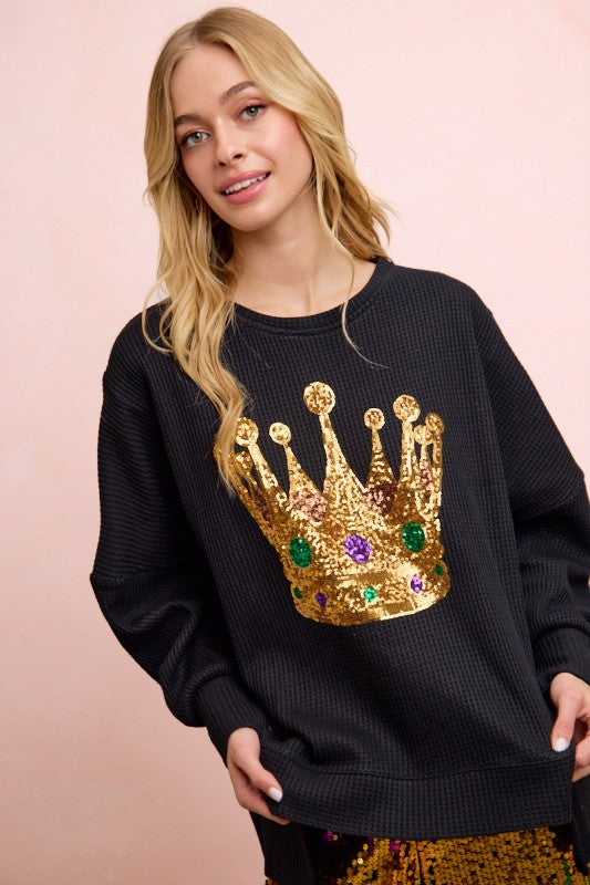Queen Crown Sweatshirt *PRE-ORDER*