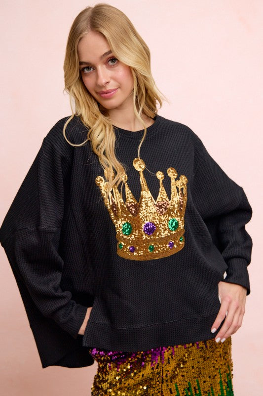 Queen Crown Sweatshirt *PRE-ORDER*