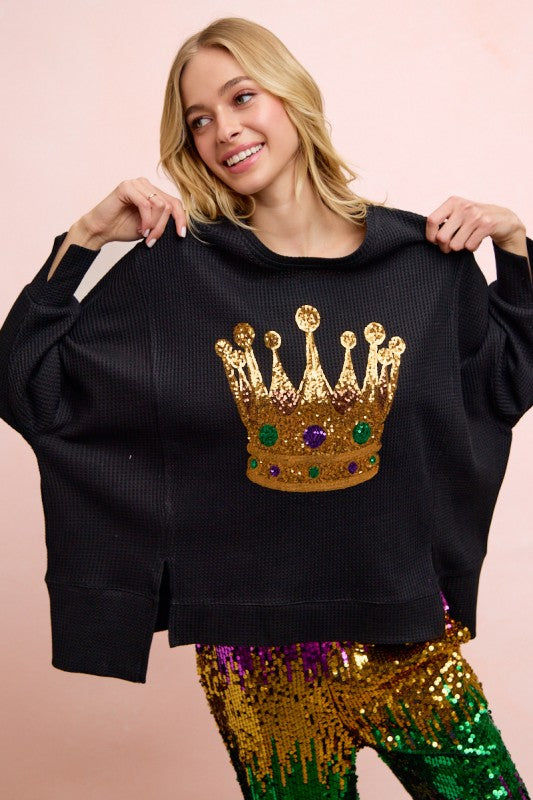 Queen Crown Sweatshirt *PRE-ORDER*