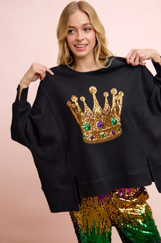 Queen Crown Sweatshirt *PRE-ORDER*