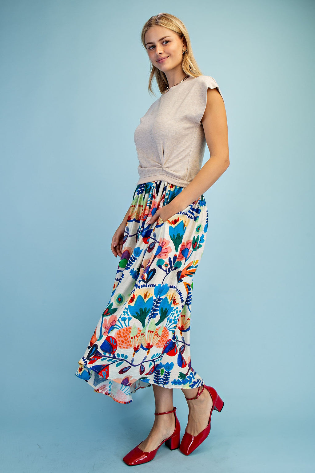 Asymmetrical Artist Dress
