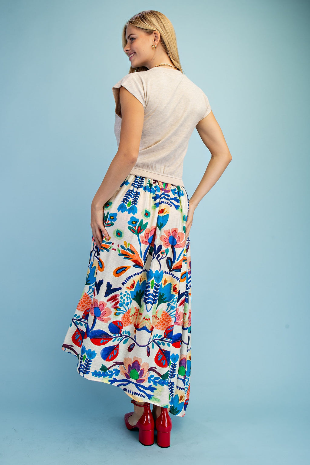 Asymmetrical Artist Dress