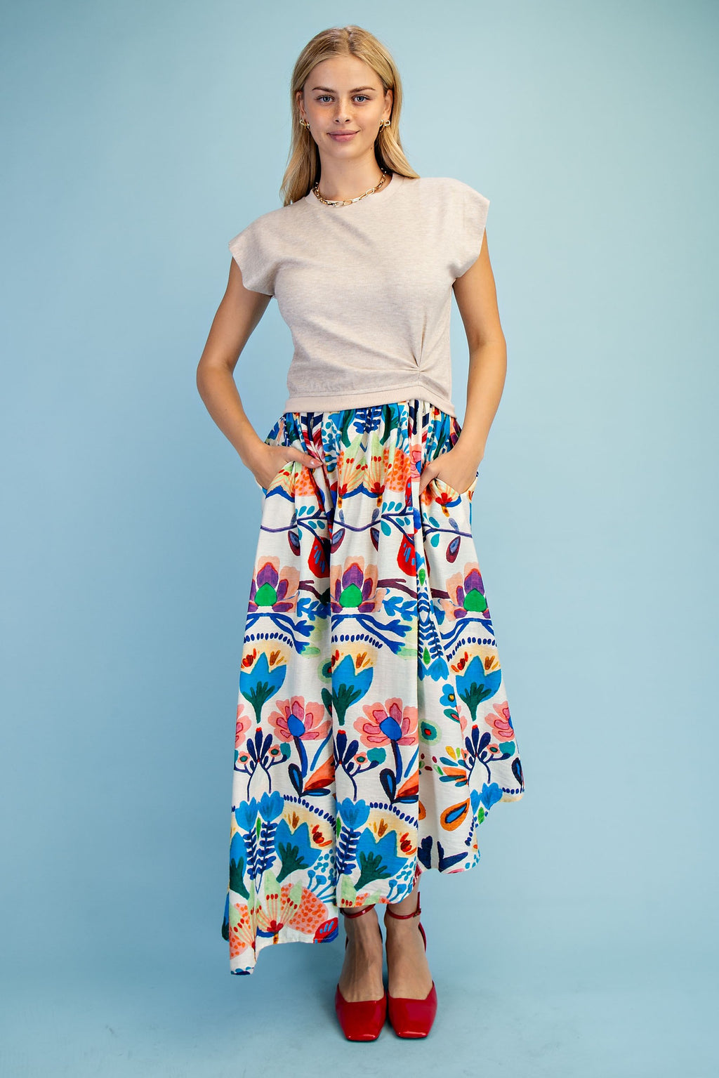 Asymmetrical Artist Dress