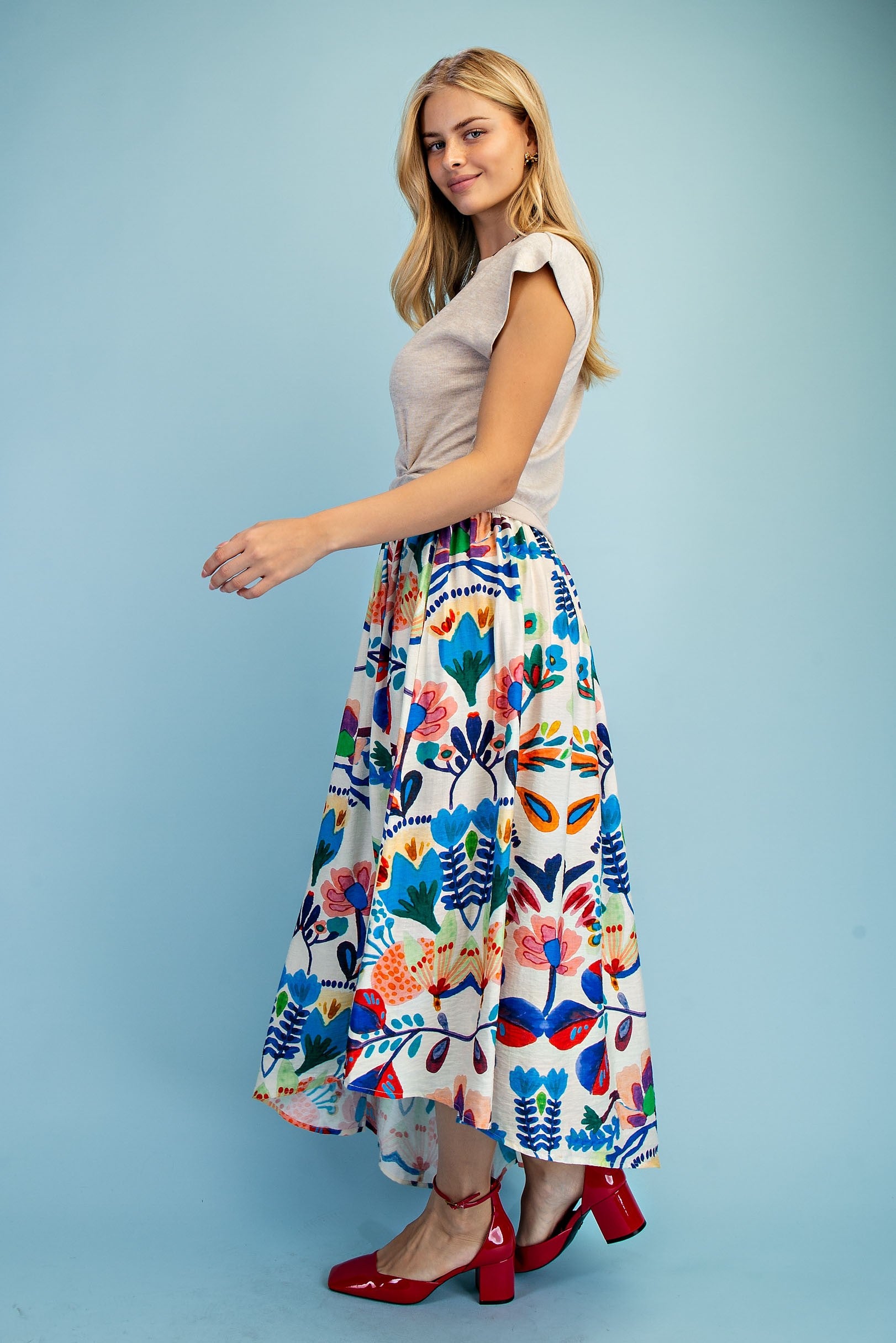 Asymmetrical Artist Dress