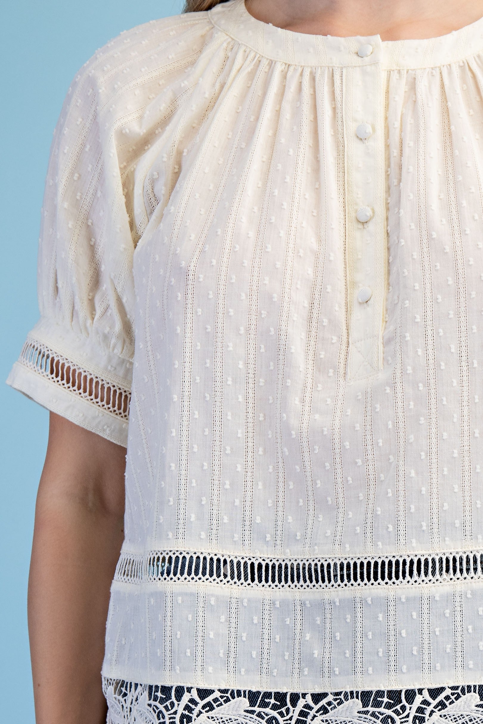 Breezy Lace Blouse