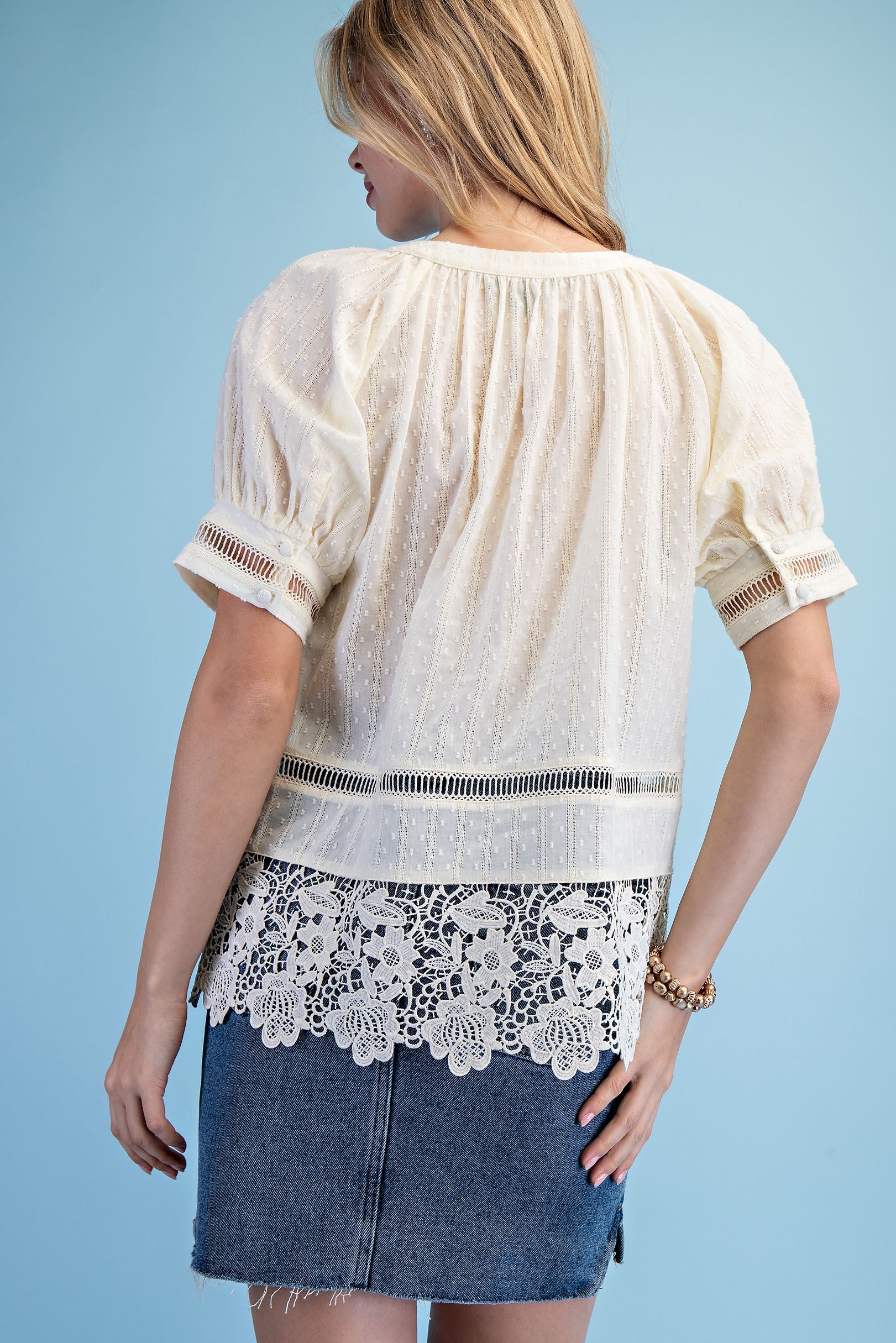 Breezy Lace Blouse