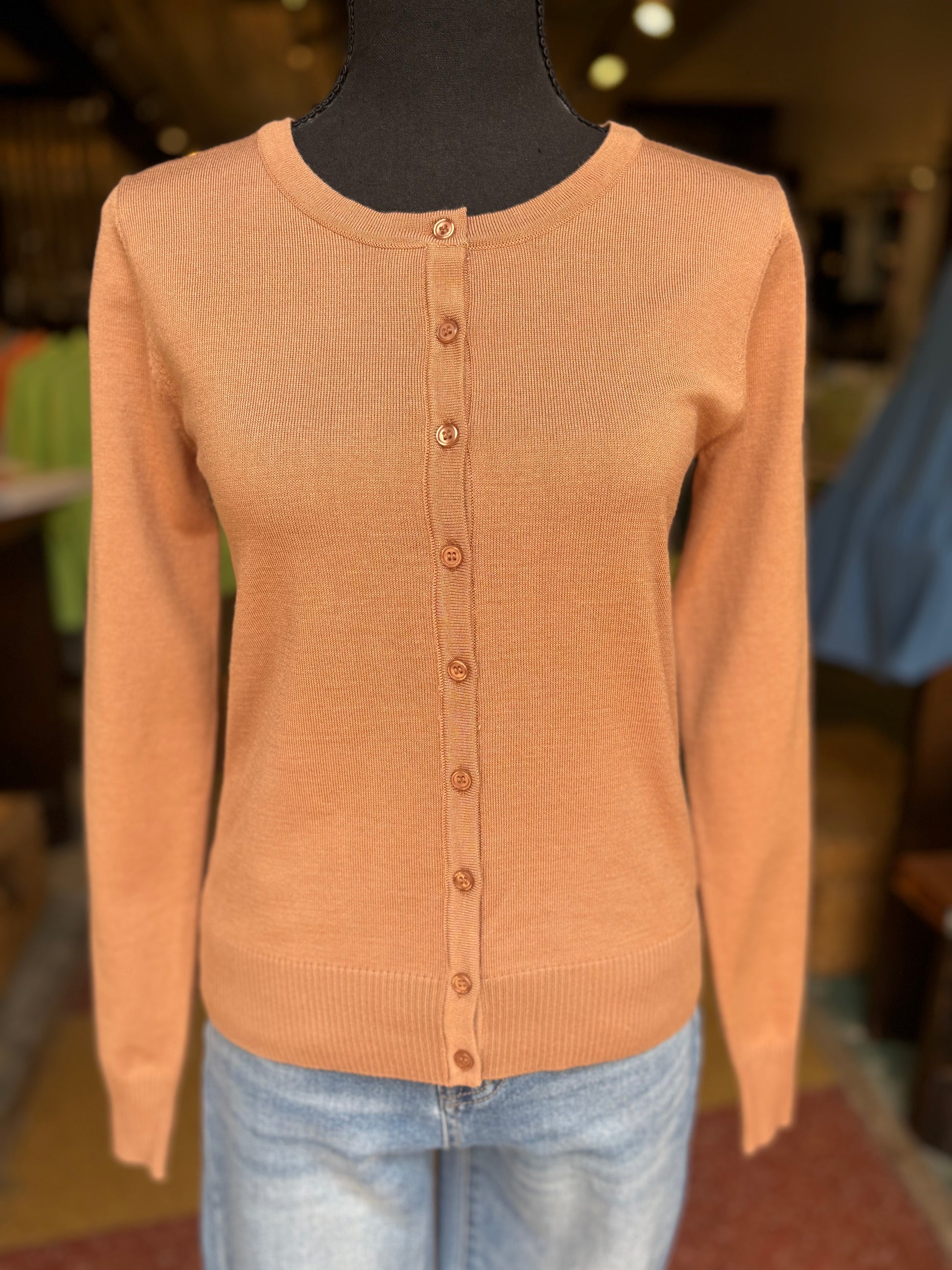 The Everyday Cardi - Khaki