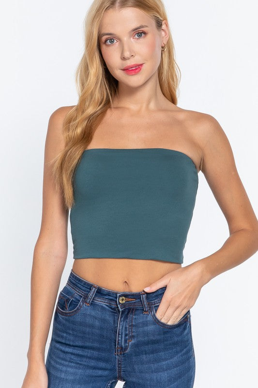 Tube Top - Dusk Teal