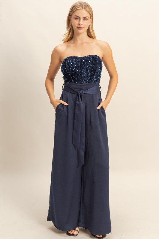 Lumina Jumpsuit - Navy