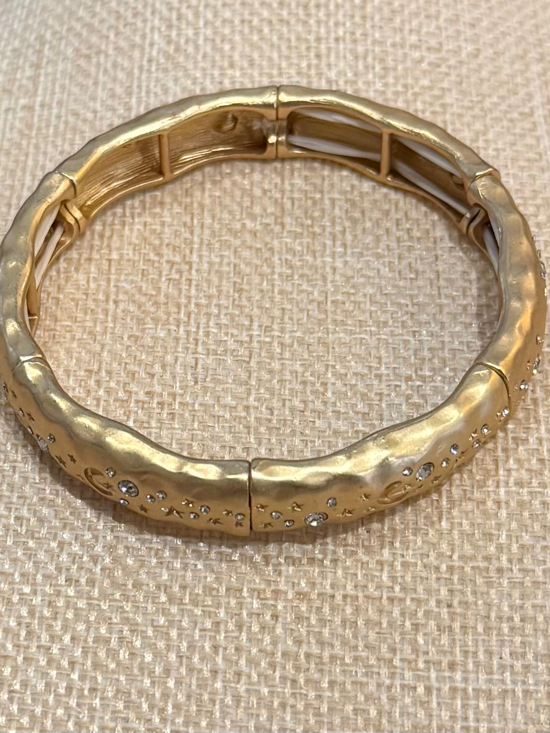 Matte Gold Starry Bracelet