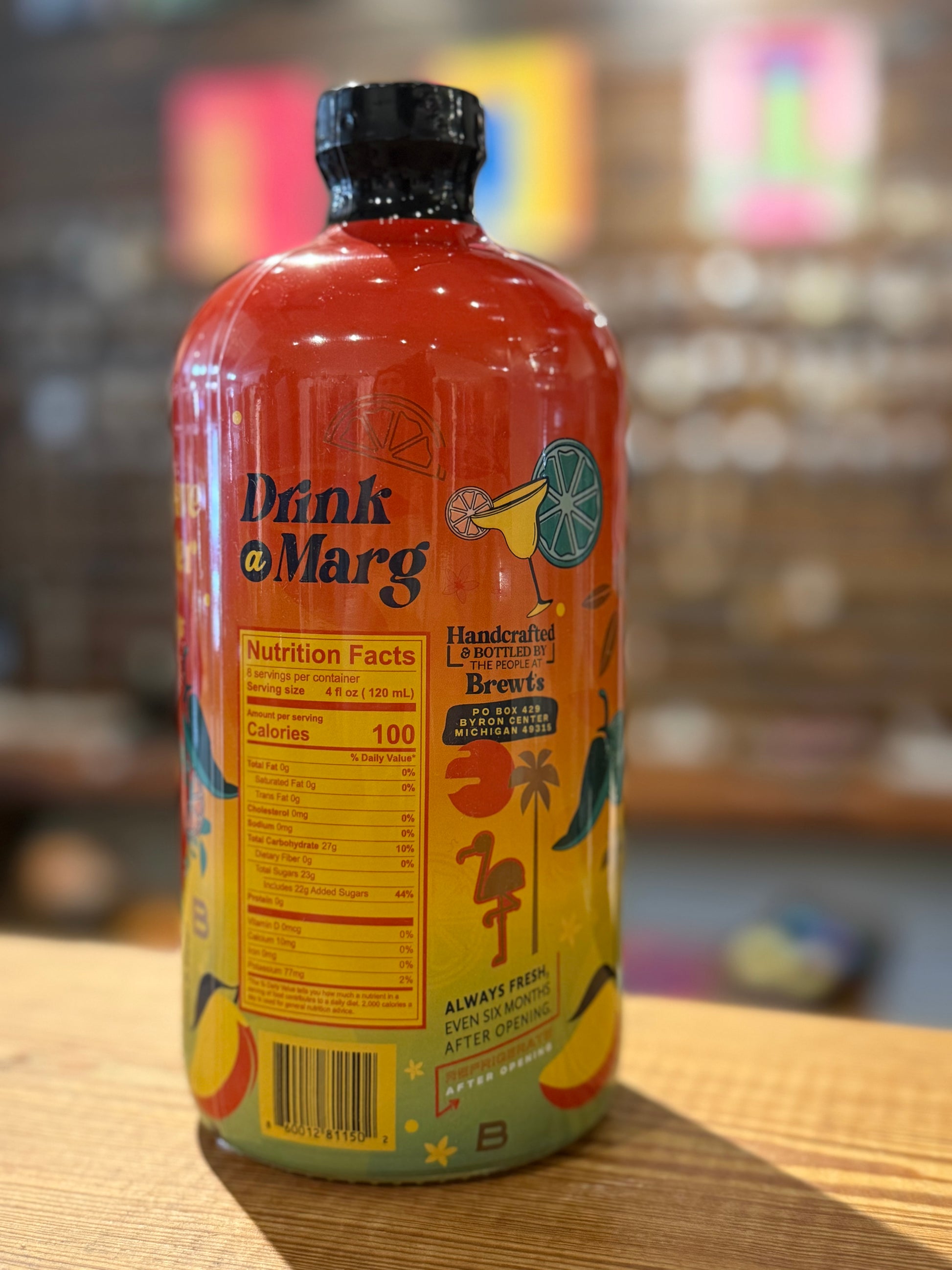 Spicy Mango Margarita | All-Natural - Cocktail Mixer 32oz