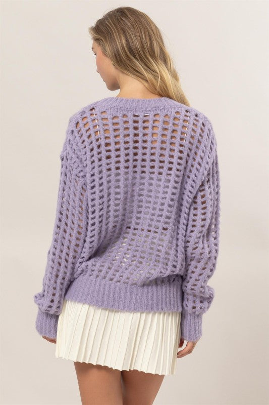 Waffle Knit - Lavender