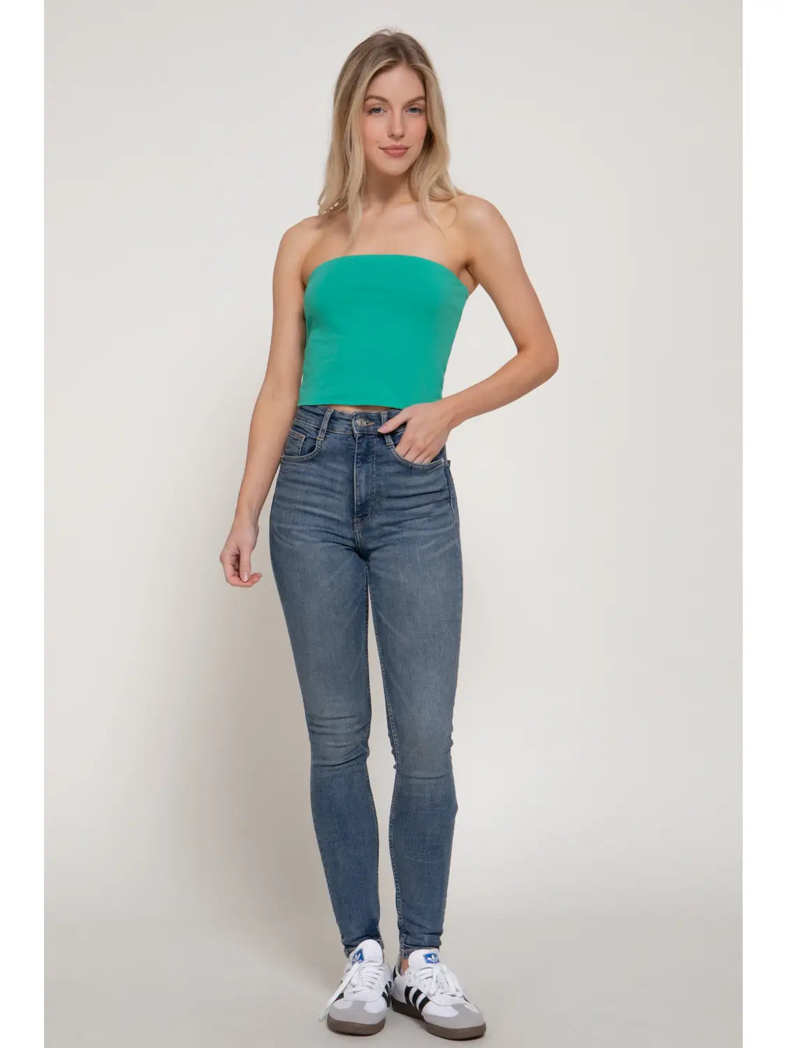 Tube Top -  Emerald