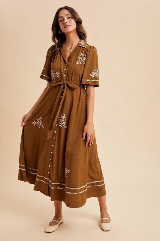 The Marisol Maxi - Chestnut