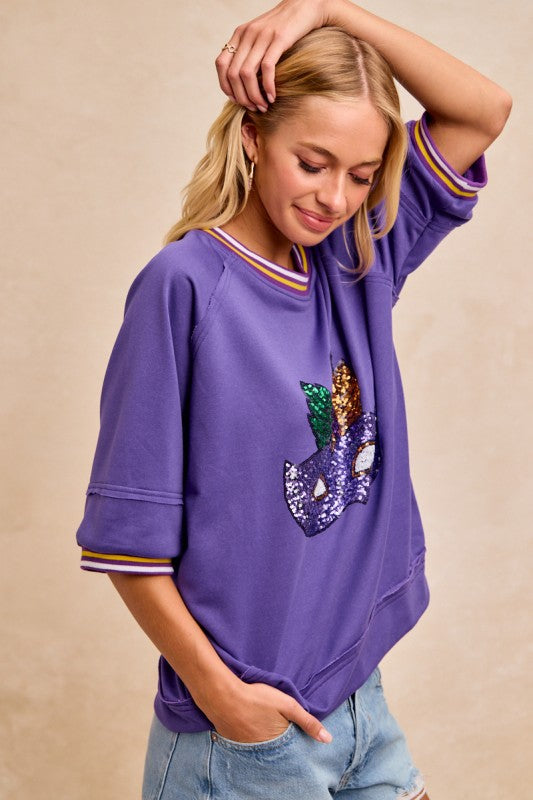 Sequin Masquerade Magic Top *PRE-ORDER*