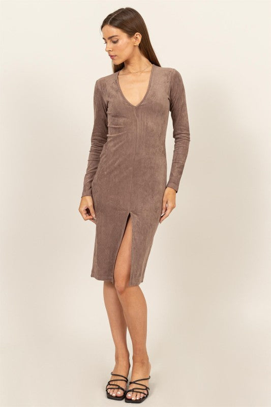 The Rowan Dress - Mocha