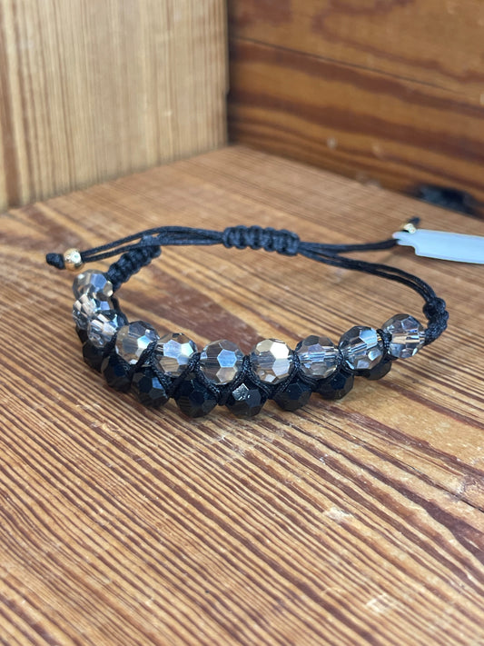 Black Shimmer Bracelet