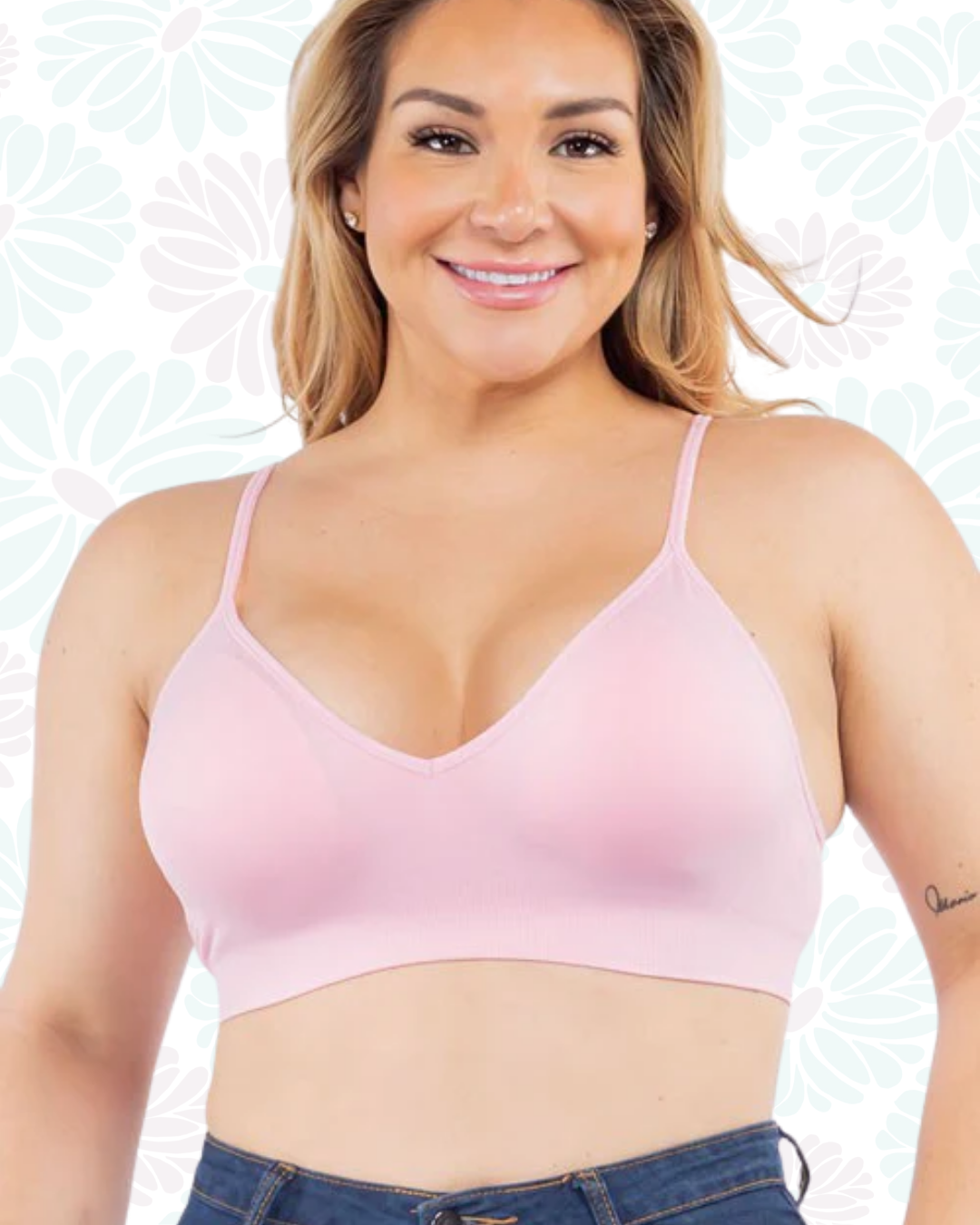 Plus Seamless Bra - One Size