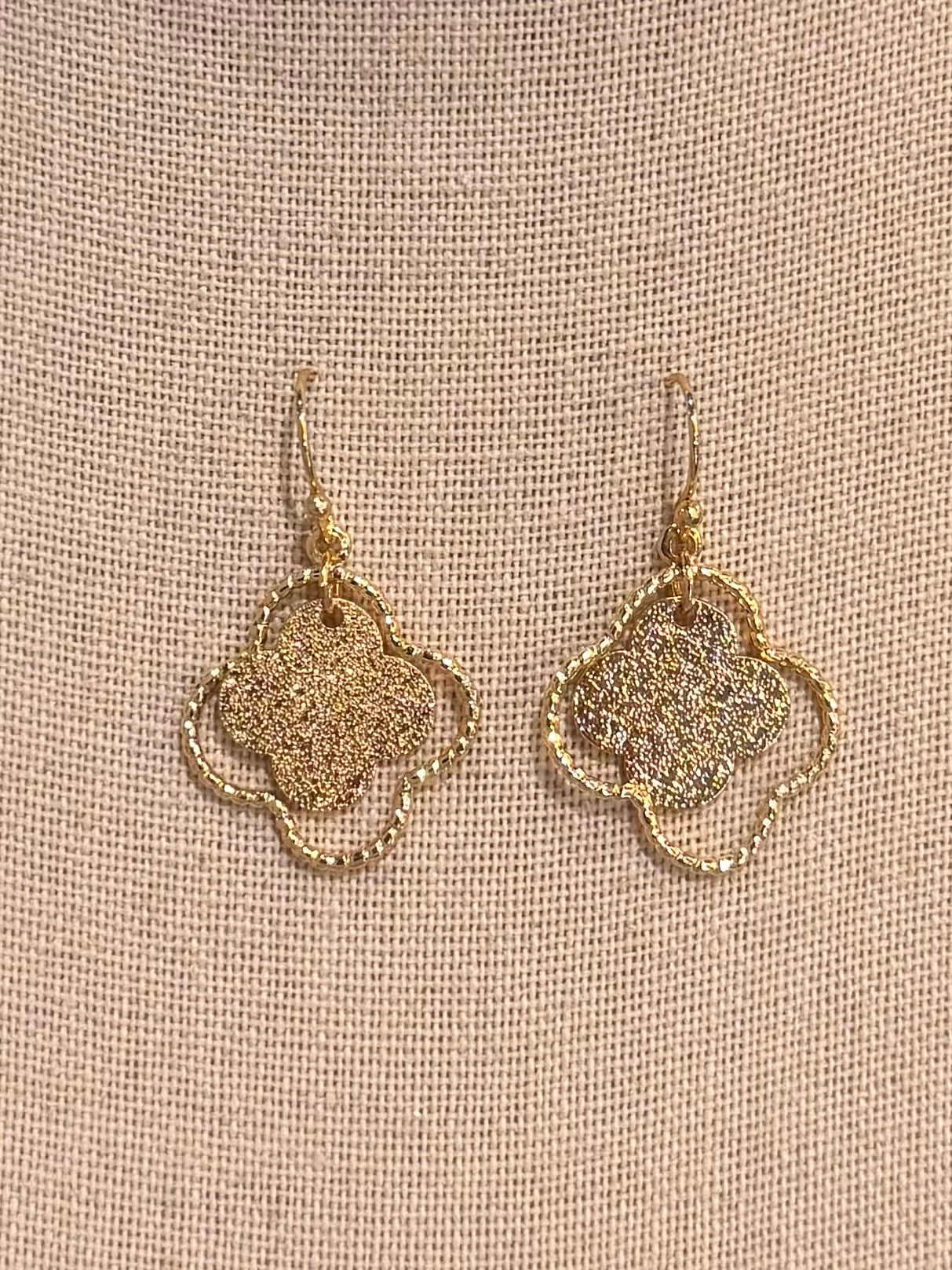 Quarter-foil Earrings