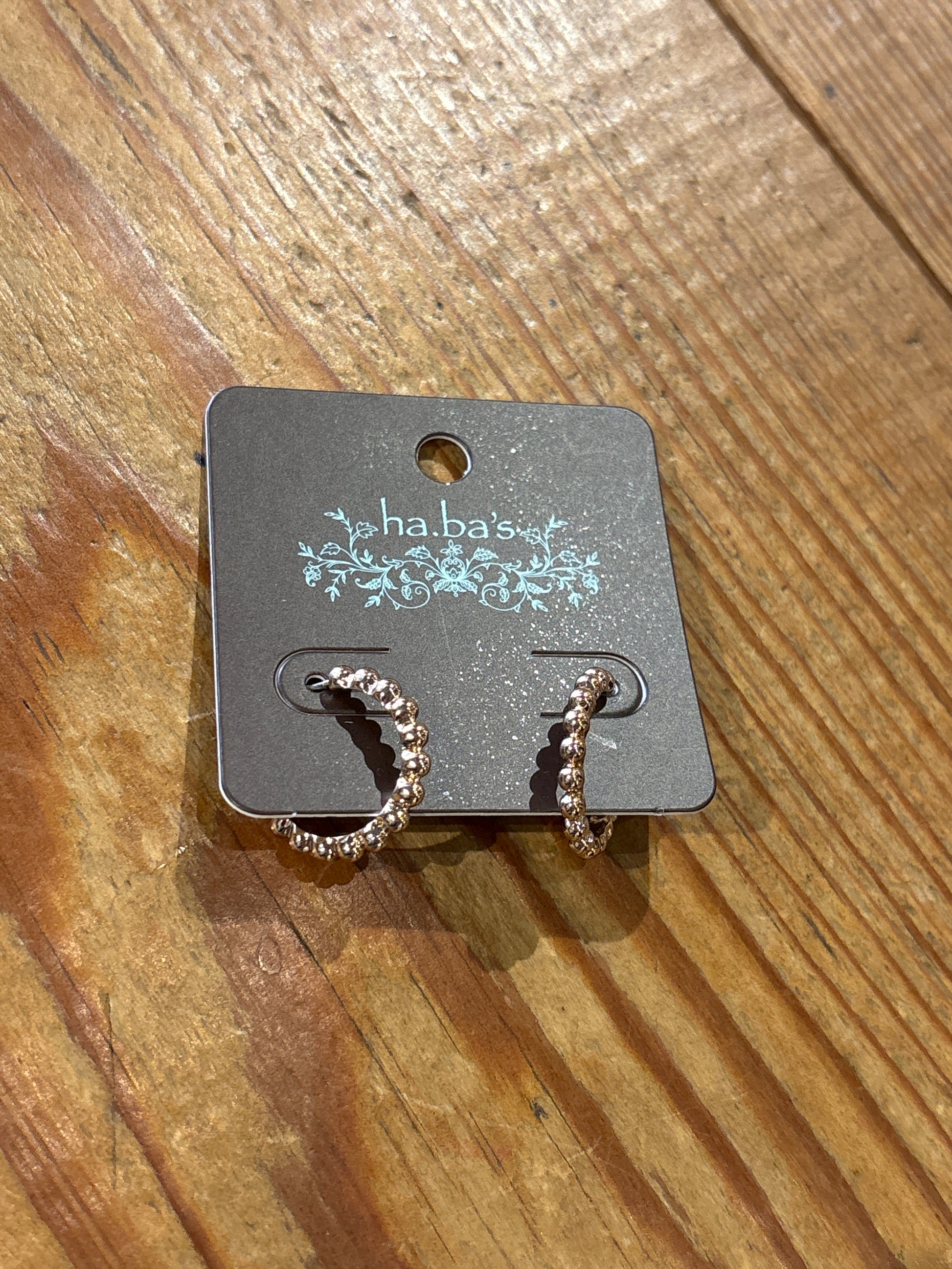 Ball Chain Hoop Earrings