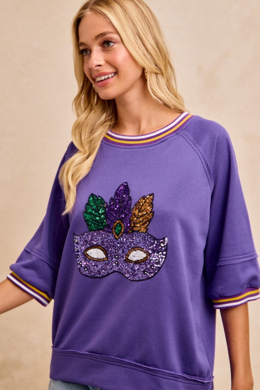 Sequin Masquerade Magic Top *PRE-ORDER*