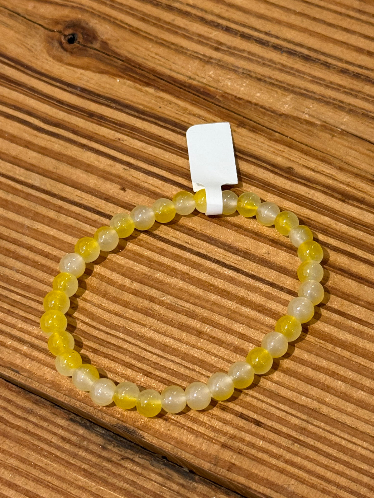Yellow Stretch Bracelet