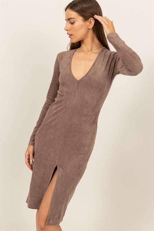 The Rowan Dress - Mocha