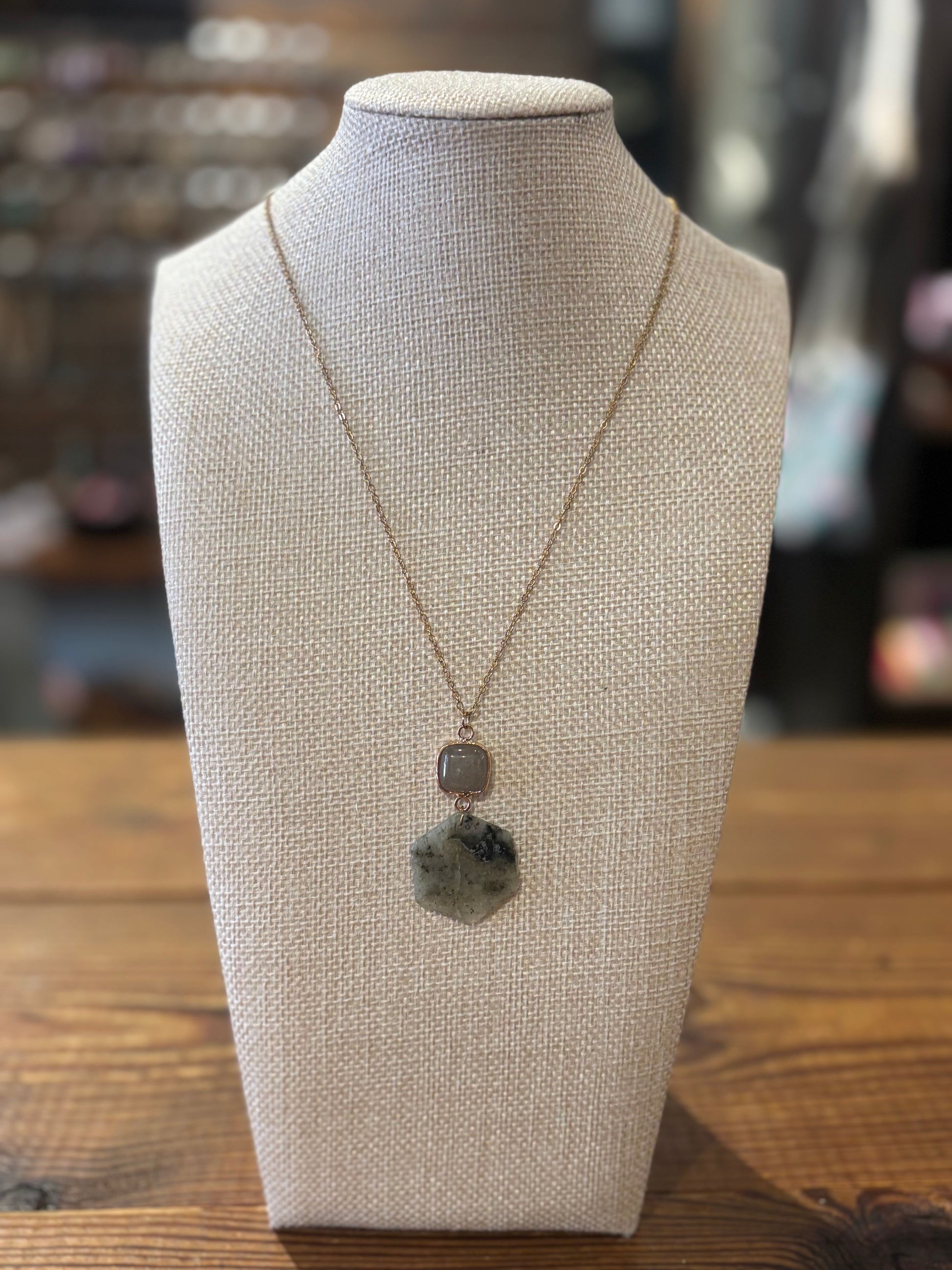 Sand and Stone Necklace