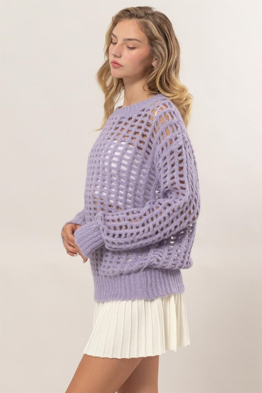 Waffle Knit - Lavender