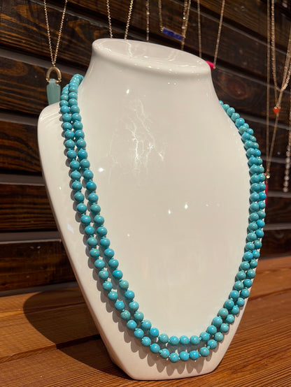 Turquoise Beaded Set