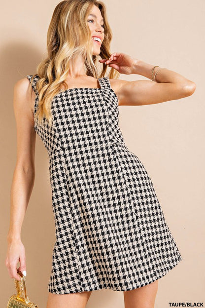 Houndstooth - Black