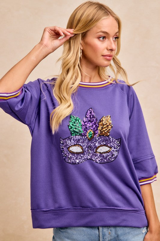 Sequin Masquerade Magic Top *PRE-ORDER*