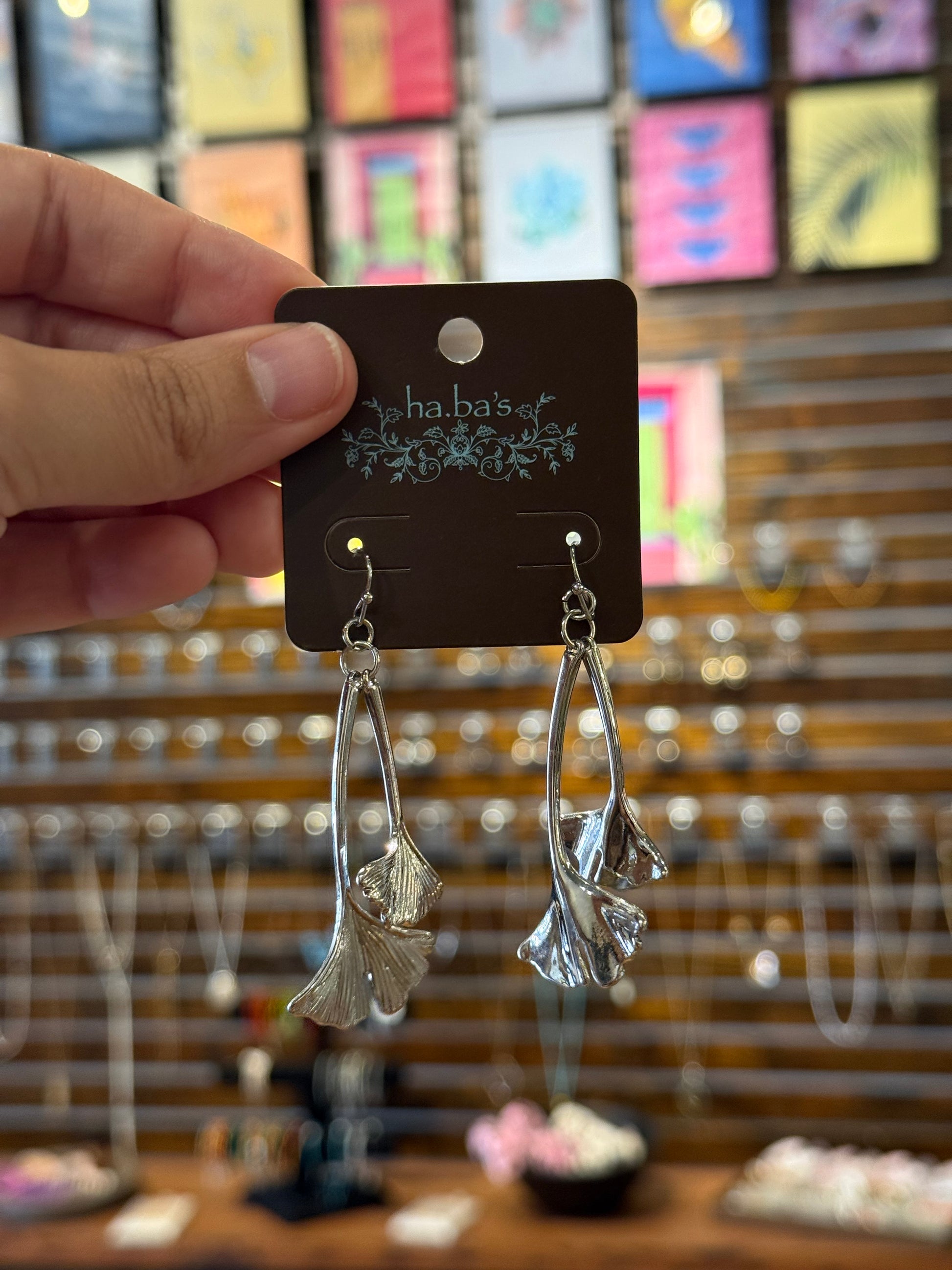 Silver Bloom Earrings