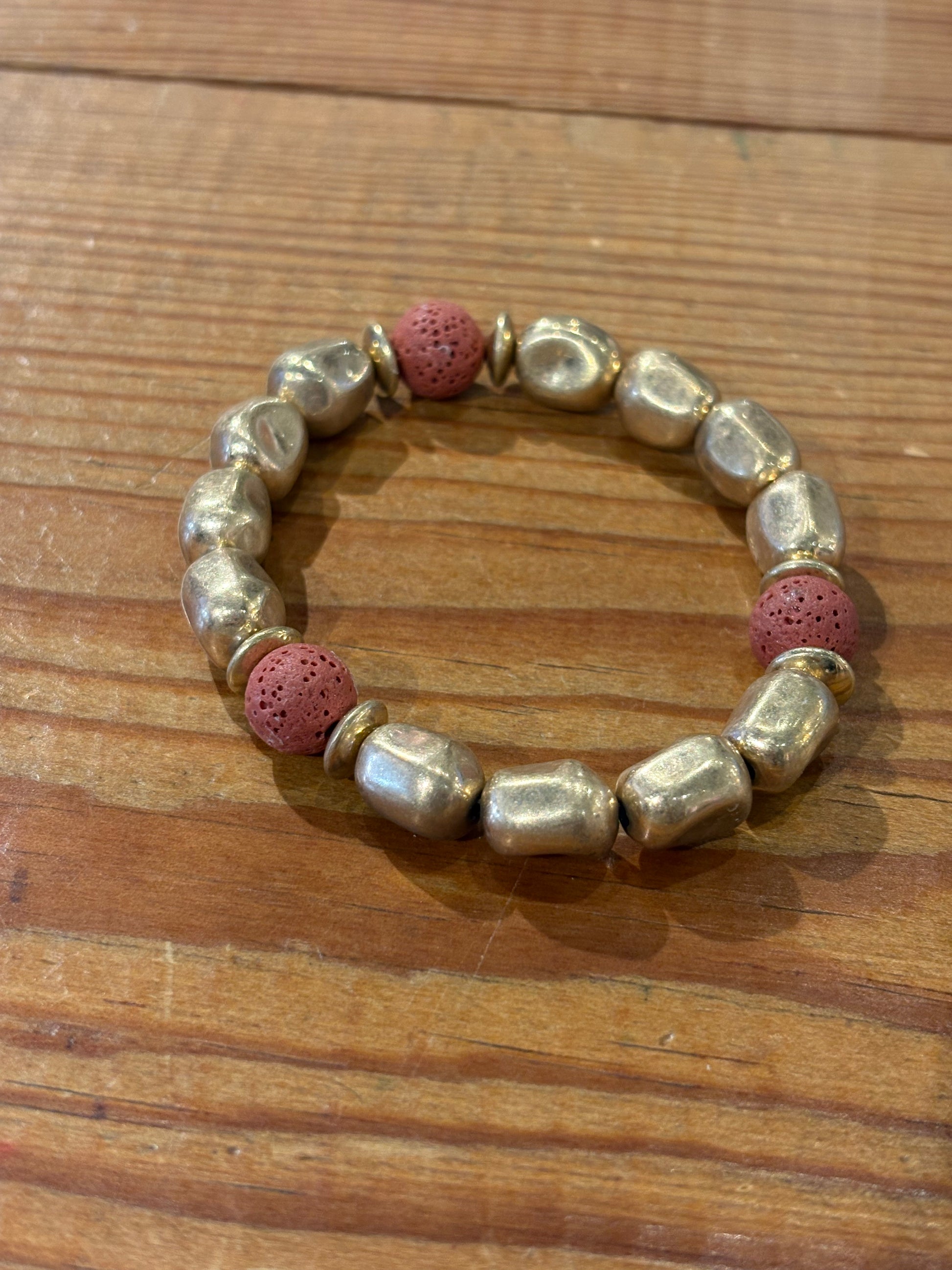Clay Three Stone Bracelet