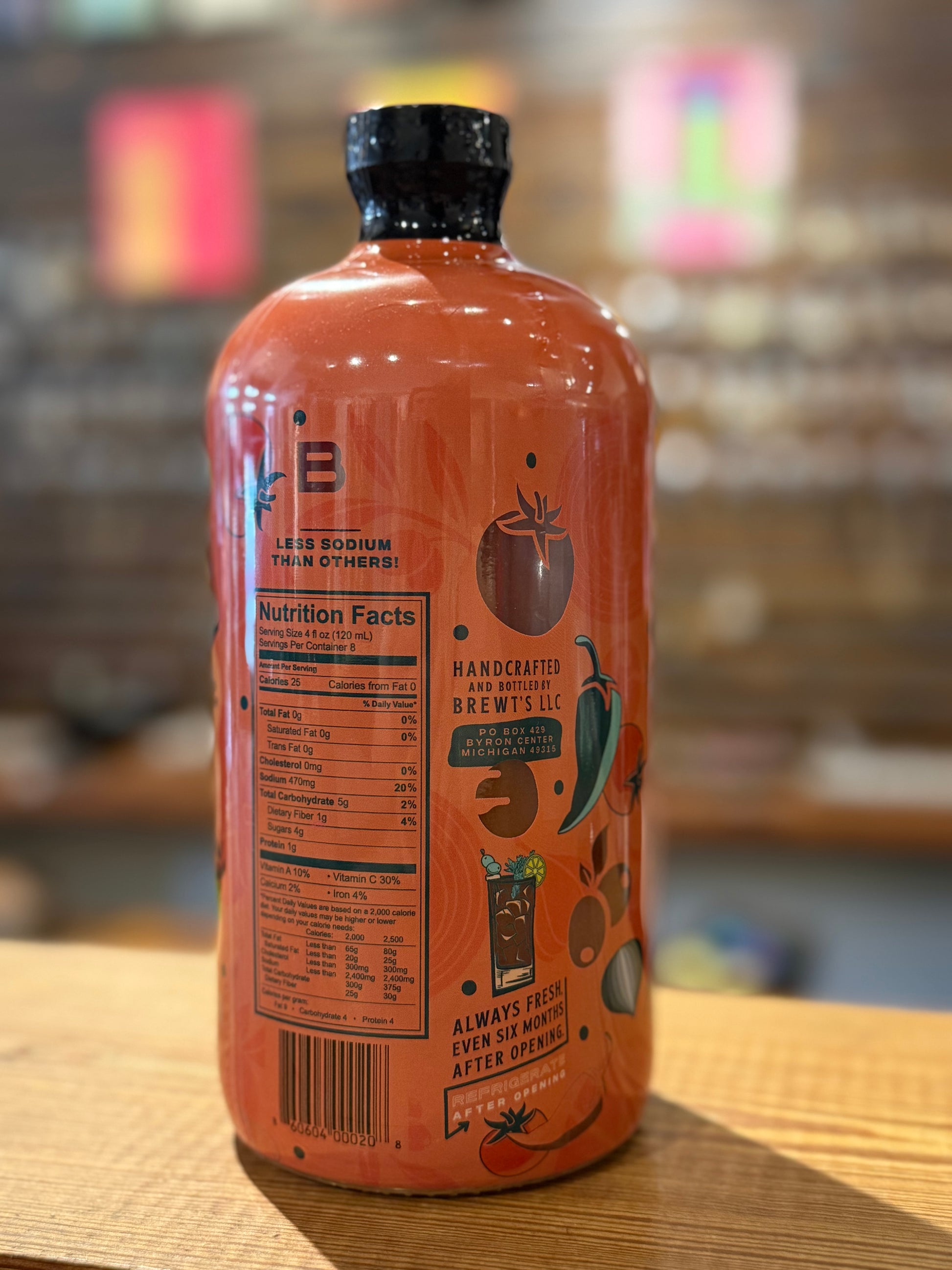 Bloody Mary | All-Natural - Cocktail Mixer 32oz