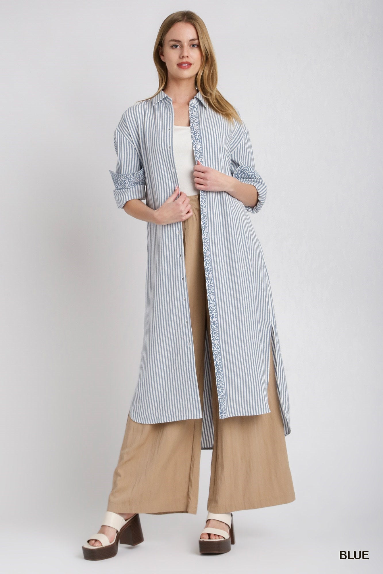 The Sunday Striped - Blue