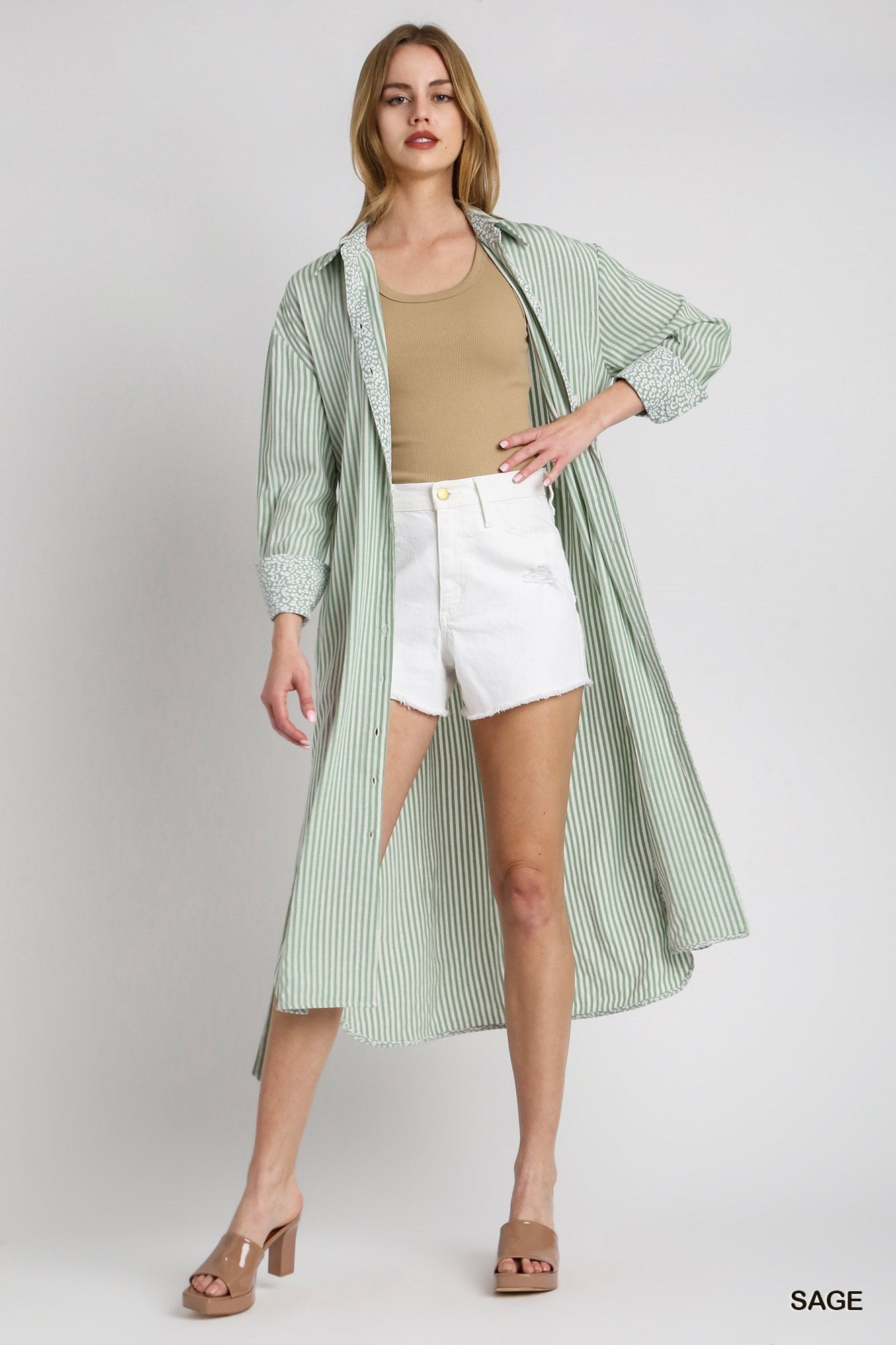 The Sunday Striped - Green