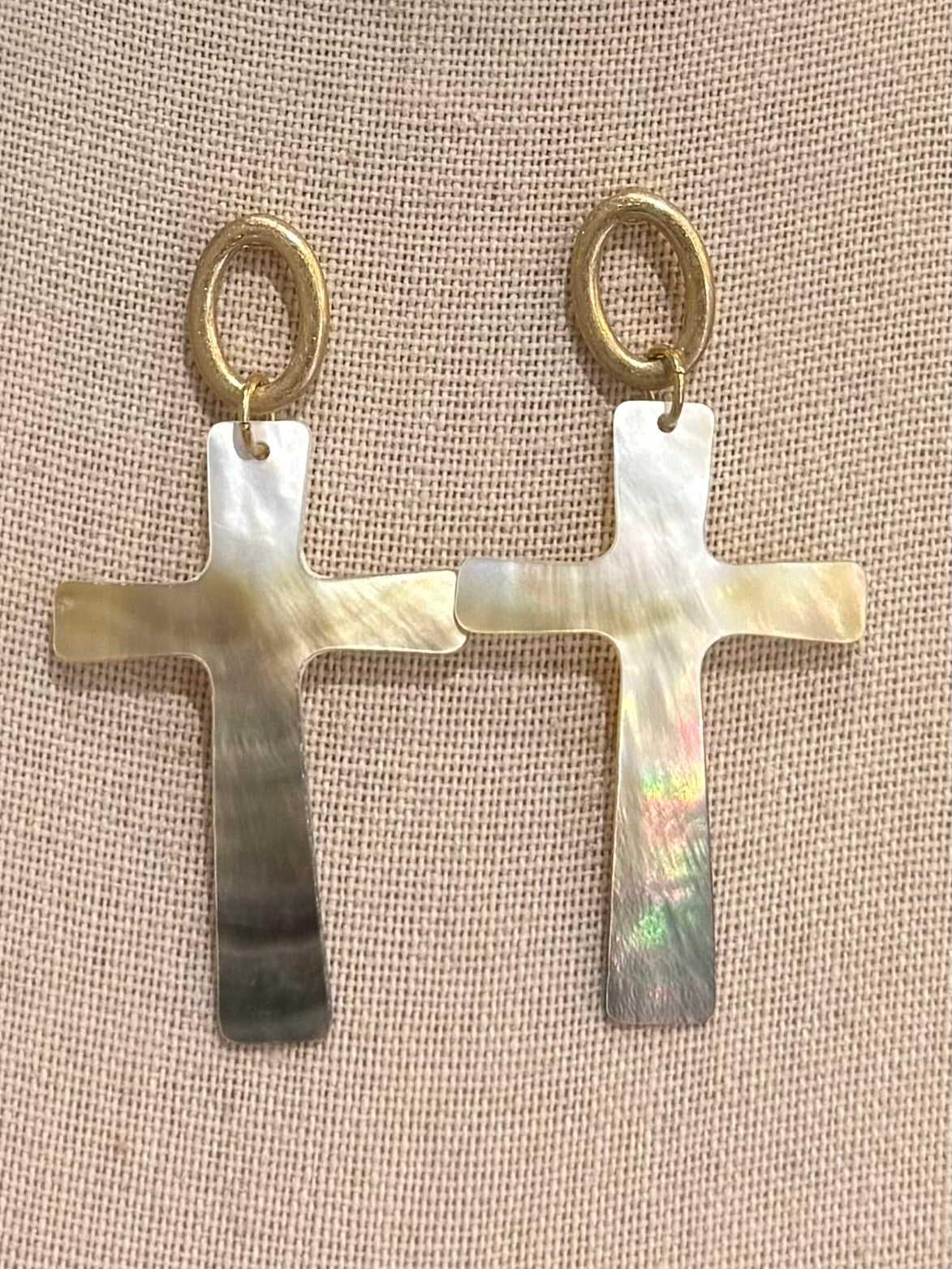 Sea Cross Earrings