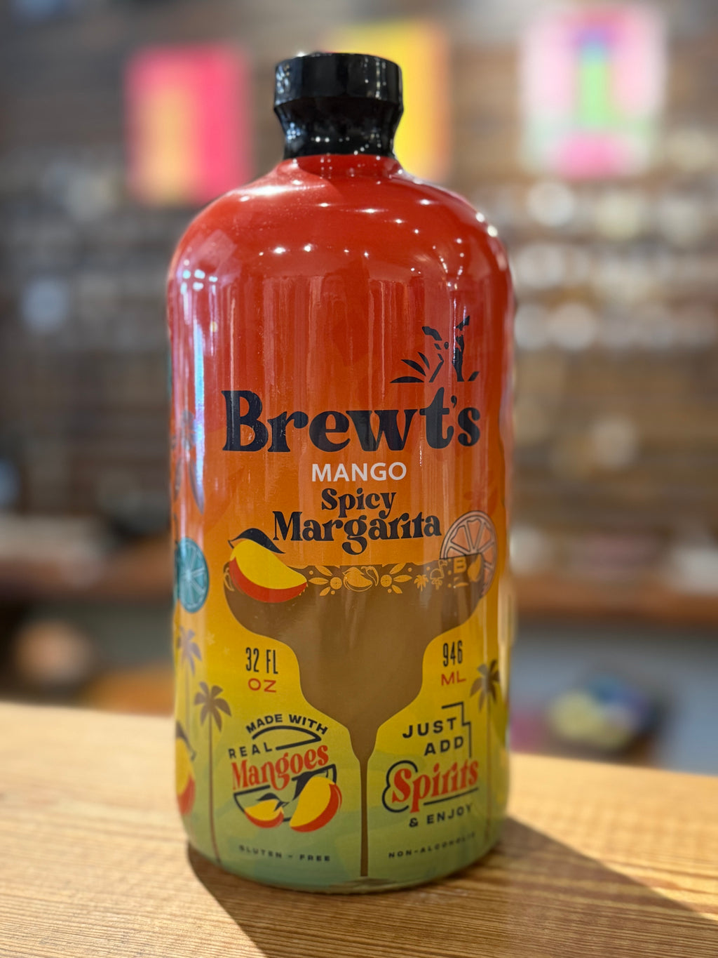 Spicy Mango Margarita | All-Natural - Cocktail Mixer 32oz