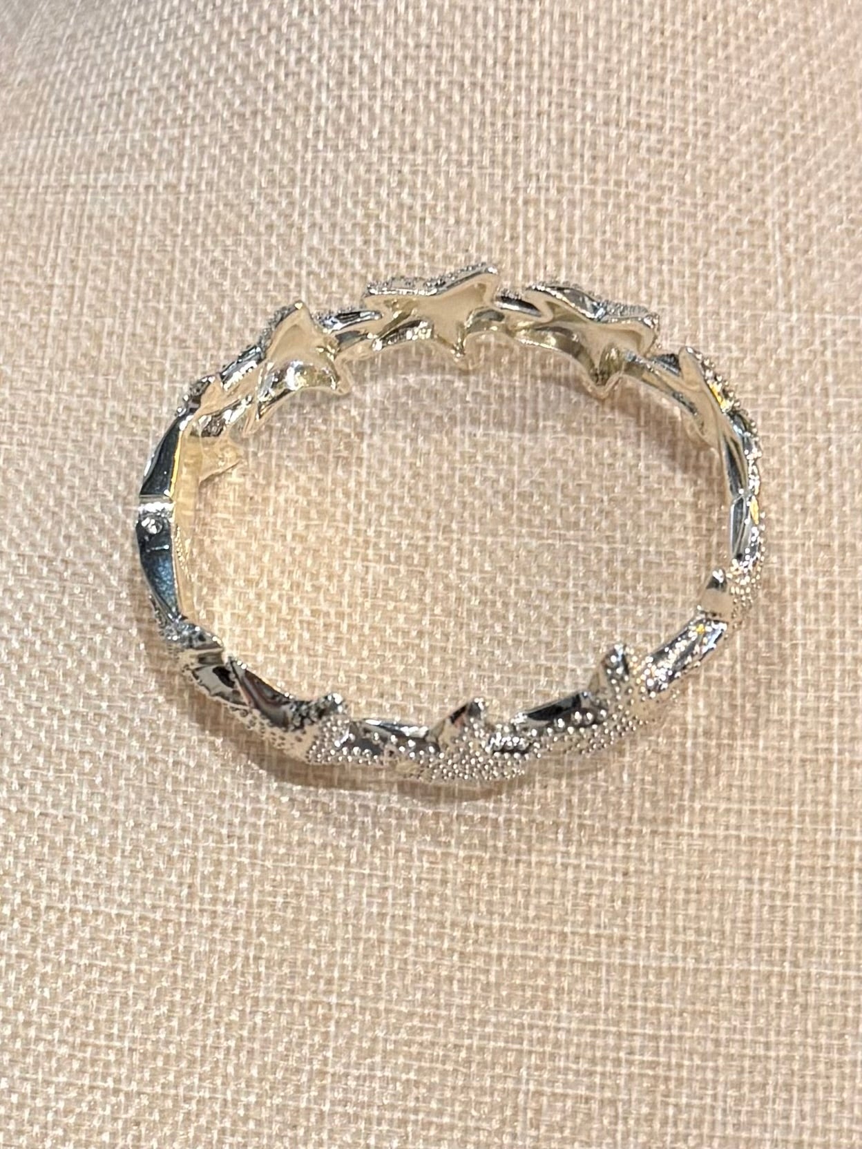 Silver Starfish Bracelet