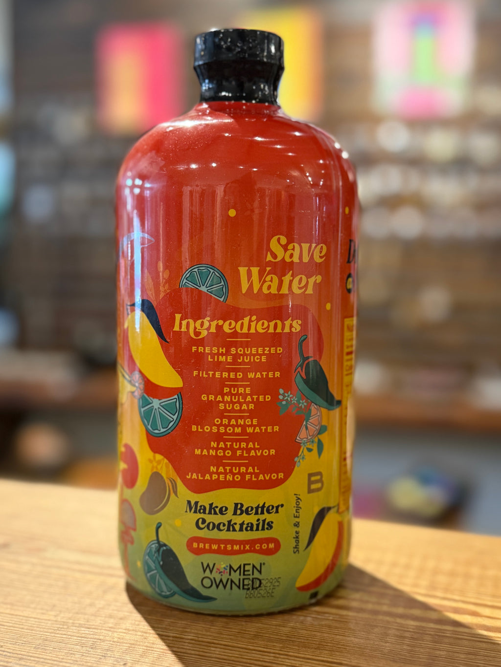 Spicy Mango Margarita | All-Natural - Cocktail Mixer 32oz