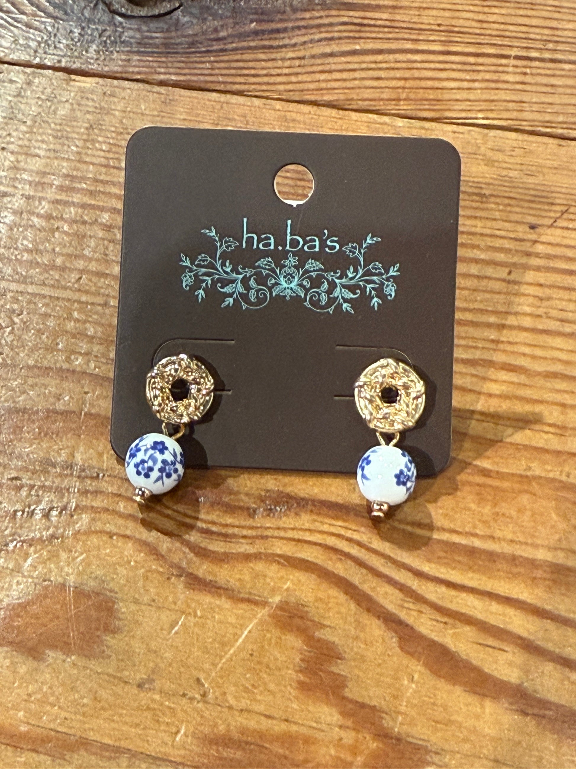 Ceramic Beads Earrings